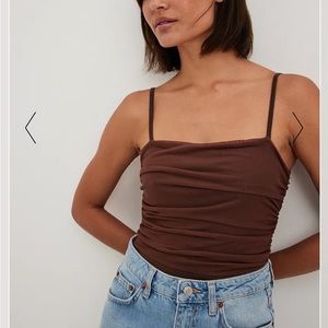 NA-KD Tight Mesh Bodysuit